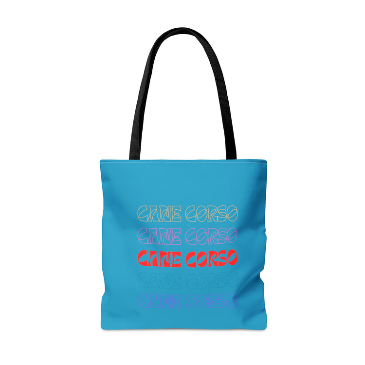 Cane Corso BlueTote Bag (AOP)