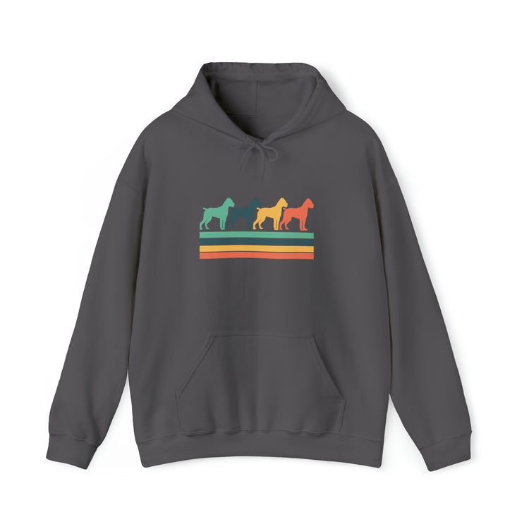 Cane Corso Retro Heavy Blend™ Hooded Sweatshirt