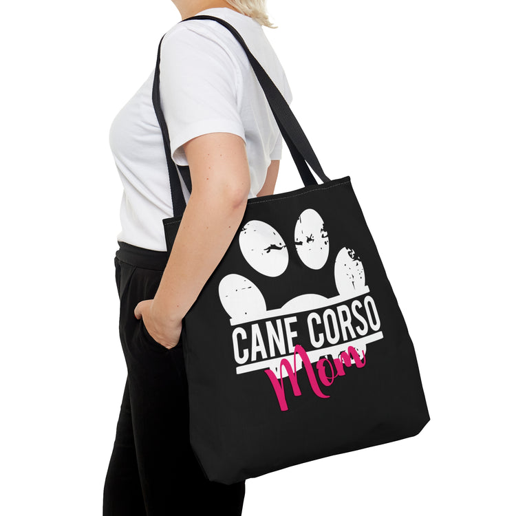 Cane Corso Mom Tote Black and Pink