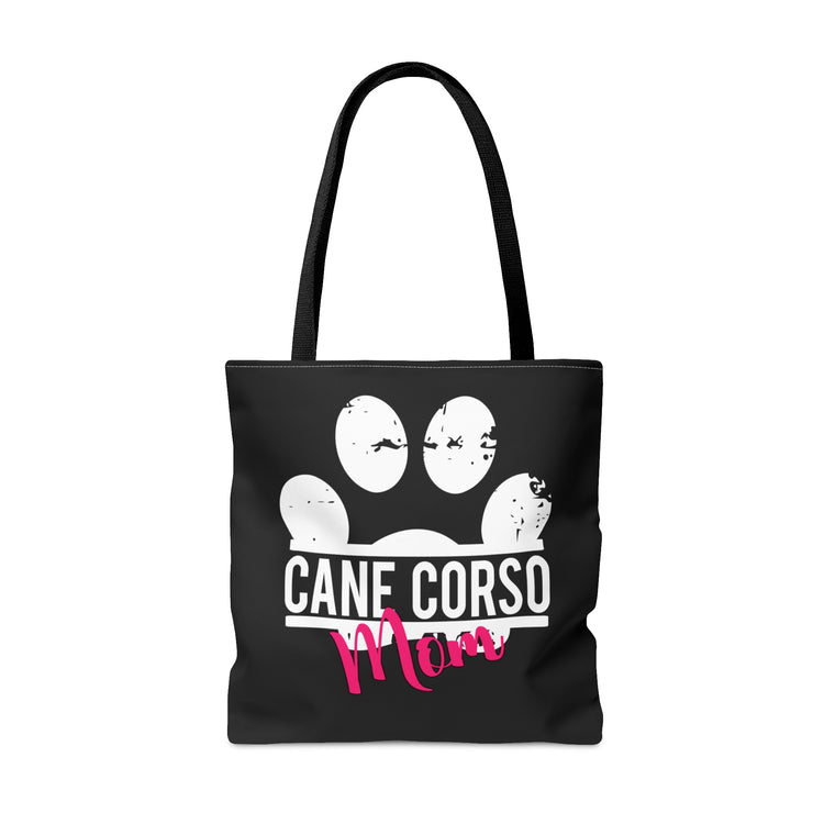 Cane Corso Mom Tote Black and Pink