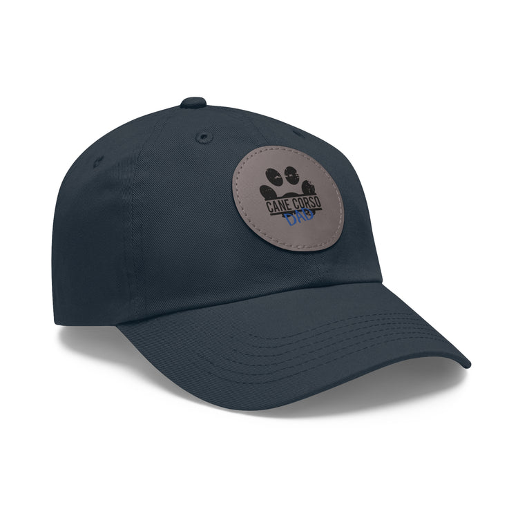 Cane Corso Dad Cap with Leather Patch