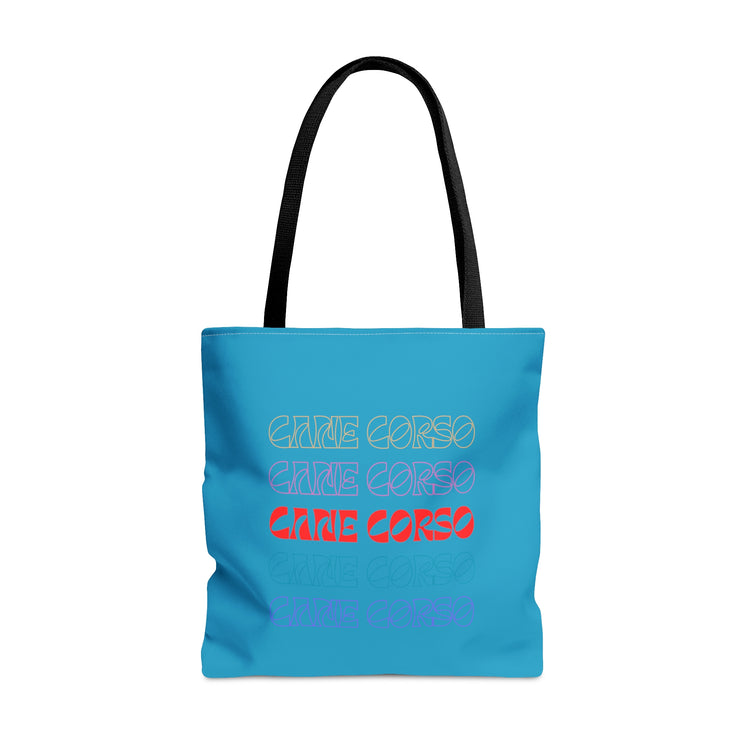 Cane Corso BlueTote Bag (AOP)