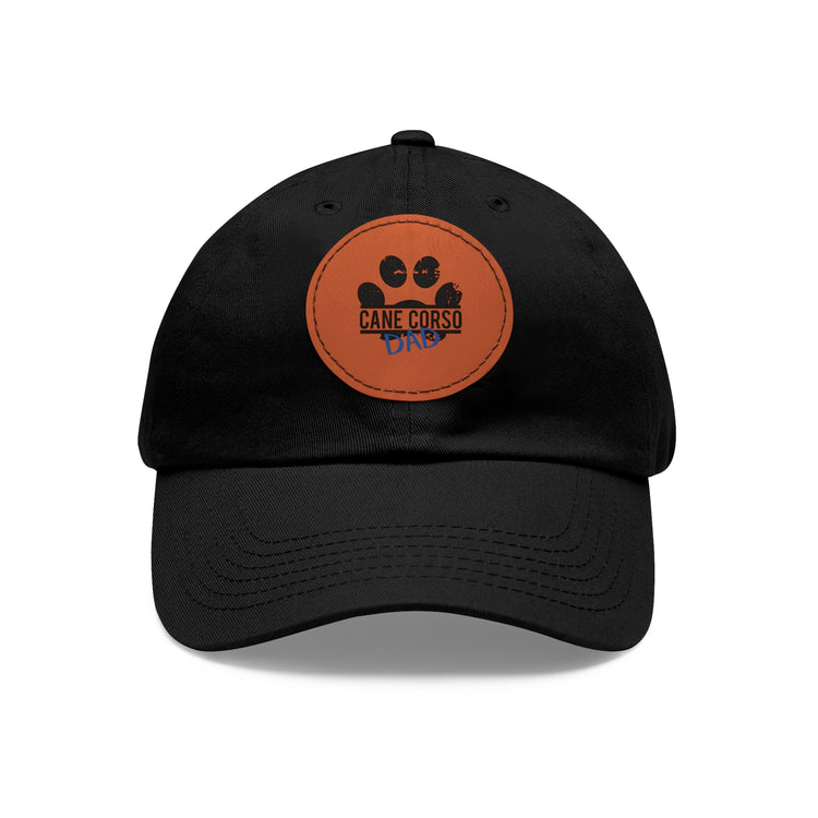 Cane Corso Dad Cap with Leather Patch