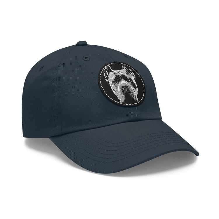 Cane Corso Cap with Leather Patch