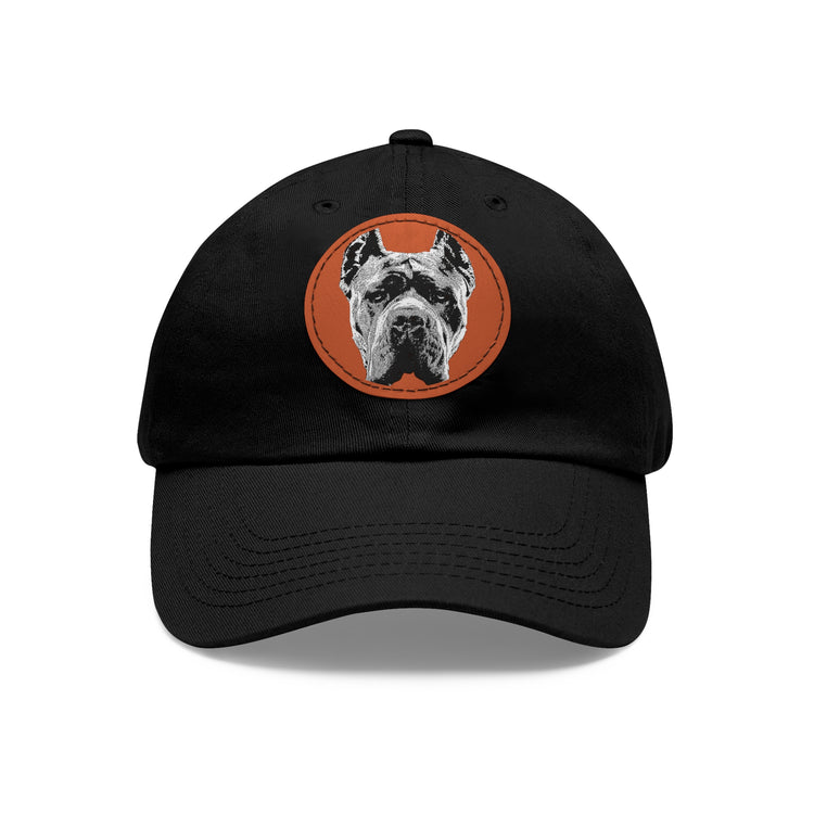 Cane Corso Cap with Leather Patch